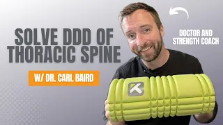 The Best Exercises For Degenerative Disc Disease Of The Thoracic Spine | Easiest To Hardest