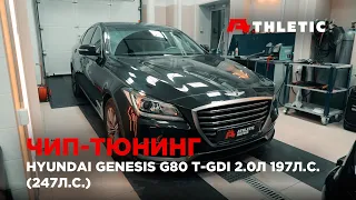 Чип тюнинг Hyundai Genesis G80 T-GDI 2.0л (197 л.с.)