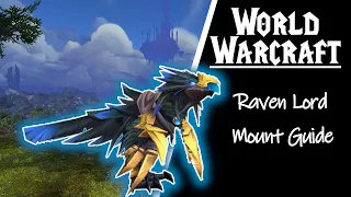 How to get the Raven Lord Mount Guide - burning crusade mount guides