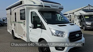 Chausson 640 Titanium Ultimate New Motorhome