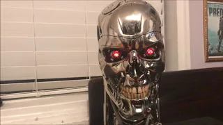 Terminator 2 Endoskull Not Sideshow Real Recast.