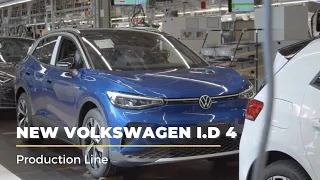 New Volkswagen I.D 4 Production Line | Volkswagen Plant | How Volkswagen Car is Made