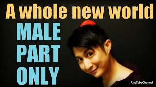 A whole new world (Karaoke-MALE part vocals only /　男性（アラジン）パートのみ )