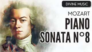 💥 MOZART ❯ Piano Sonata No. 8 ❯ 432 Hz 🎶