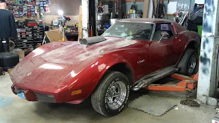 C3 Corvette 4-speed conversion, installing the pedals part 2