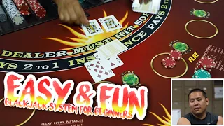 EASY & FUN BLACKJACK SYSTEM - 1324 Blackjack System Review