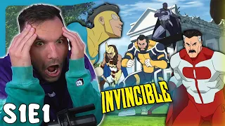 NOT WHAT I THOUGHT!!! Invincible 1x1 Reaction | It's About Time