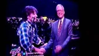 JHON FOGERTY AT DAVID LETTERMAN'S!