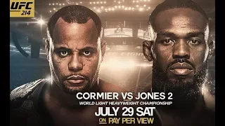 Ufc 214 Jones vs Cormier 2 pre fight discussion