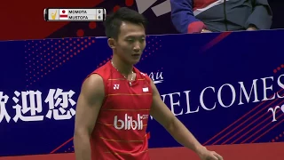 Macau Open 2017 | Badminton F M3-MS | Kento Momota vs Ihsan Maulana Mustofa