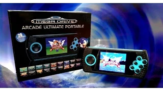 Sega Mega Drive ( Genesis ) Arcade Ultimate Portable Review!