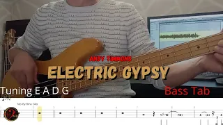 Andy Timmons  - Electric Gypsy (Cover Bass+tab)(Play Along)