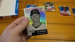 2022 Topps Chrome Platinum Anniversary Hobby Lite box Opening! Black & White Mini Diamond Parallels!