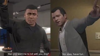 Michael and Franklin being a Father and Son to each other [Part 4]