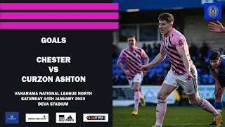 Goals | Chester vs Curzon Ashton | Vanarama National League North