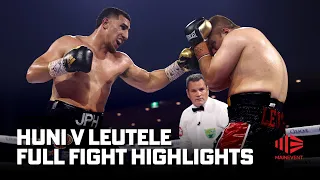 Huni v Leutele - Full Fight Highlights I Main Event I Fox Sports Australia