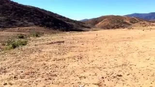 BLM shooting area near Lake Elsinore, Riverside County, California