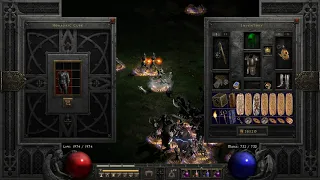 Diablo 2 Resurrected d2r Summon Necro Cow level enigma cta hoto summon necro farming