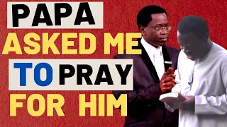 Prophet TB. Joshua asked me to PRAY for him before his PASSING to GLORY