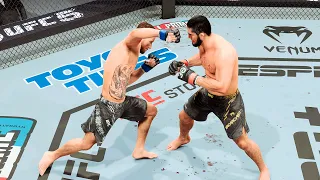 UFC 5 PS5 - Justin Gaethje vs Islam Makhachev | UFC Lightweight Championship (4K ULTRA HD)