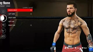 UFC Career Mode - CREATING THE ULTIMATE FIGHTER - Part 1