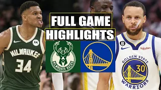 Golden State Warriors vs Milwaukee Bucks Full Game Highlights | March 6 | 2024 NBA Season