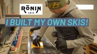 Making Skis by Hand in Chamonix, Part 1. The Ronin build // DAVE SEARLE