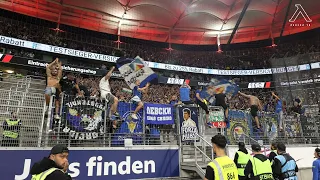 Аплодисменти за "сините" след края на мача във Франкфурт