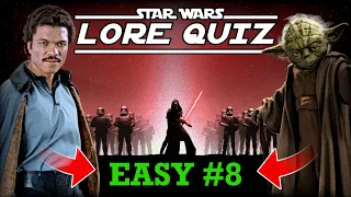 STAR WARS LORE QUIZ | EASY #8