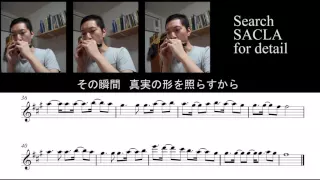 pico scope  -SACLA- 【harmonica cover with sheet music 楽譜付】