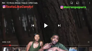 RM - 10 Shots [Music Video] | GRM Daily Americans React To Uk /Rap