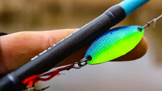 How to make a spoon lures with a steel ball