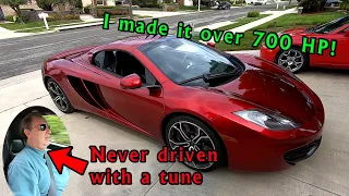 A REAL first reaction to an M-Engineering tune from the owner of a McLaren 12C