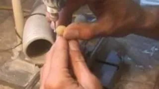 Making Amber Beads