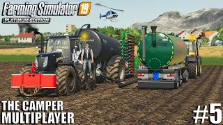 Spreading Lime & Slurry on Fields | Farming with The CamPeR | Farming Simulator 19 | #5