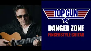 TOP GUN - Danger Zone - Fingerstyle Guitar Tab Link Below