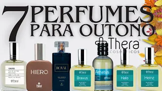 7 PERFUMES DA THERA COSMÉTICOS PARA O OUTONO - VERSÃO 2024