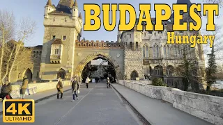 Budapest 🇭🇺 Hungary Vajdahunyad 🏰 Castle City park | Walking Tours
