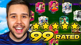 I BUILT A 99 RATED TEAM! 🔥 FIFA 23 Ultimate Team