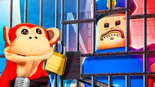 EL MONO SILABO ESCAPA DE LA PRISION DE BARRY EN ROBLOX | Escape BARRY'S PRISON| GAMEPLAY