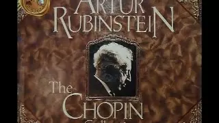 Arthur Rubinstein - Chopin Waltz "L'Adieu" Op. 69 No. 1 in A Flat , Posth.