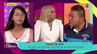 ‘Mi vecina quiere destruir mi matrimonio’ | Que pase Laura | Programa 2 de enero