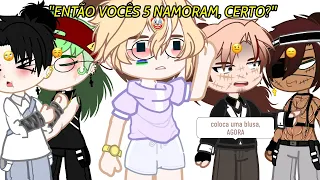 |•"Então vocês 5 namoram, certo?🤨" são só 4 idi0t4s😒🌈 Yaoi/bl •futuro• GC•|