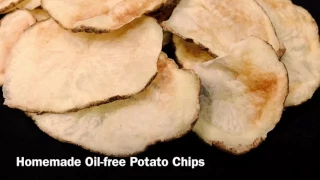 🥔 Homemade Potato Chips Oil Free Microwave Cooking No Gadgets Required Simple Snack by GemFOX Food