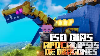 Sobreviví 150 días En Un Apocalipsis de Dragones 2 En Minecraft HARDCORE... Esto fue lo que pasó (3)