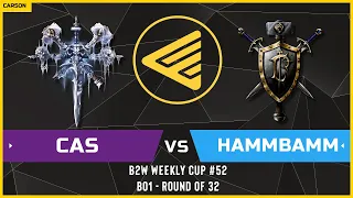 WC3 - B2W Weekly Cup #52 - Round of 32: [UD] Cas vs HammBamm [HU]