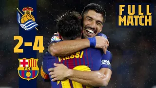 FULL MATCH: Real Sociedad - Barça (2018) EPIC CLASH IN ANOETA!