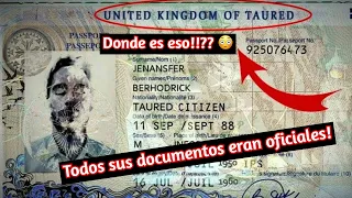 El misterioso pasajero del PAÍS QUE NUNCA EXISTIÓ 😳 tenía documentos oficiales y todo! WTF!