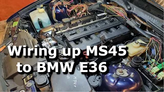 300hp N/A M52 project. Part7, wiring