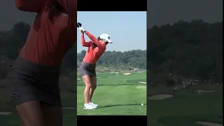 LPGA Queen "MinJee Lee" Slow Motion Swings Driver-Wood-Iron